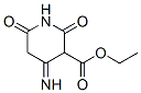 3-Piperidinecarboxylicacid,4-imino-2,6-dioxo-,ethylester(9CI) 化学構造式