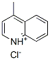 4-methylquinolinium chloride 结构式