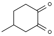 4-Methylcyclohexane-1,2-dione 结构式