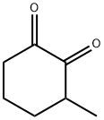 3-METHYLCYCLOHEXANE-1,2-DIONE Struktur