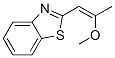 Benzothiazole, 2-(2-methoxy-1-propenyl)- (9CI) 化学構造式