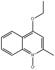 Quinoline, 4-ethoxy-2-methyl-, 1-oxide (9CI) 结构式