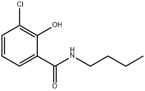 N-butyl-3-chlorosalicylamide,3009-04-9,结构式