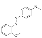 4-[(2-Methoxyphenyl)azo]-N,N-dimethylbenzenamine 结构式