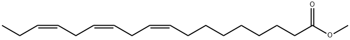 亚麻酸甲酯,301-00-8,结构式