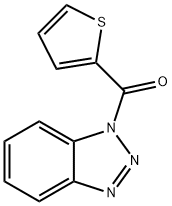 1-(2-噻吩基羰基)-1H-苯并三唑,301164-69-2,结构式