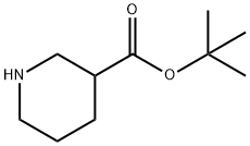 3-哌啶甲酸叔丁酯, 301180-05-2, 结构式
