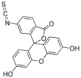 6-异硫氰基荧光素,3012-71-3,结构式