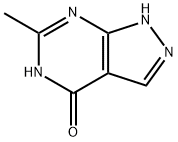 6-甲基-1氢-吡唑并[3,4-D]嘧啶-4(5H氢)酮,30129-57-8,结构式