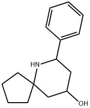 7-苯基-6-氮杂螺[4.5]癸烷-9-醇, 301320-54-7, 结构式