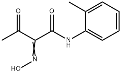 2-HYDROXYIMINO-3-OXO-N-O-TOLYL-BUTYRAMIDE 结构式