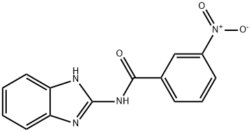 N-(1H-benzo[d]iMidazol-2-yl)-3-nitrobenzaMide Structure