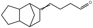 4-[三环[5,2,1,O2,6]癸亚基-8-烯]丁醛,30168-23-1,结构式