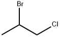 1-クロロ-2-ブロモプロパン 化学構造式