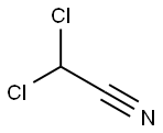 ジクロロアセトニトリル 化学構造式
