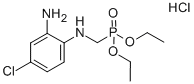 DIETHYL (2-AMINO-4-CHLOROANILINO)METHYLPHOSPHONATE HYDROCHLORIDE Structure