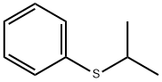苯基异丙基硫醚,3019-20-3,结构式