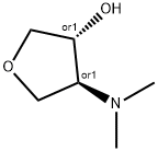 3-HYDROXY-4-(N,N-DIMETHYLAMINO)-TETRAHYDROFURAN Structure