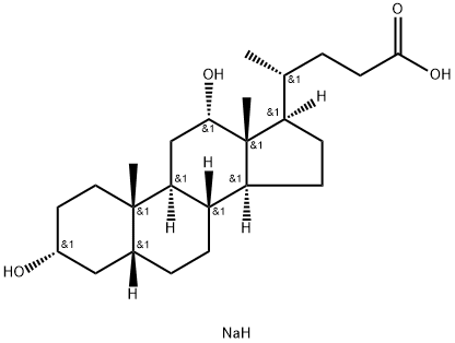 Sodium deoxycholate Struktur