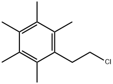 1-(2-chloroethyl)-2,3,4,5,6-pentamethylbenzene 结构式