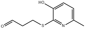 30221-77-3 3-[(3-Hydroxy-6-methyl-2-pyridinyl)thio]propanal
