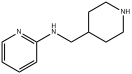 N-(哌啶-4-基甲基)吡啶-2-胺,302338-97-2,结构式