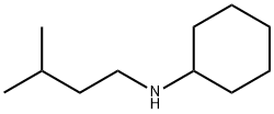 N-(3-甲基丁基)环己胺,30249-25-3,结构式