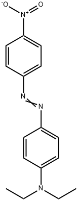 N,N-DIETHYL-4-(4-NITROPHENYLAZO)ANILINE 结构式