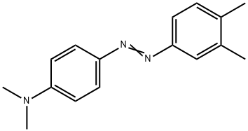 N,N-Dimethyl-p-(3,4-xylylazo)aniline Structure