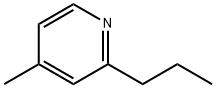 4-甲基-2-丙基吡啶, 30256-45-2, 结构式