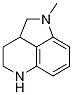 1,2,2a,3,4,5-hexahydro-1-Methyl-Pyrrolo[4,3,2-de]quinoline Structure