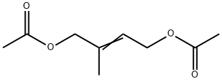 2-甲基-2-丁烯-1,4-二基二乙酸酯 结构式