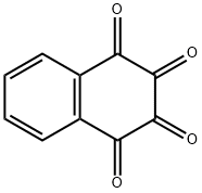萘-1,2,3,4-四酮 结构式