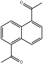 1,1-(萘-1,5-二基)二乙酮, 3027-43-8, 结构式