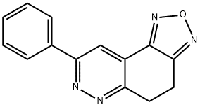8,9-DIHYDRO-3-PHENYL-1,2,5-OXADIAZOLO[3,4-F]CINNOLINE Structure