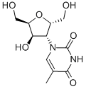 2,5-ANHYDRO-3-DEOXY-3-(3,4-DIHYDRO-5-METHYL-2,4-DIOXO-1(2H)-PYRIMIDINYL)-D-IDITOL Struktur