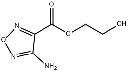 1,2,5-Oxadiazole-3-carboxylicacid,4-amino-,2-hydroxyethylester(9CI),302802-22-8,结构式