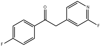 1-(4-FLUOROPHENYL)-2-(2-FLUORO-4-PYRIDYL)ETHANONE|