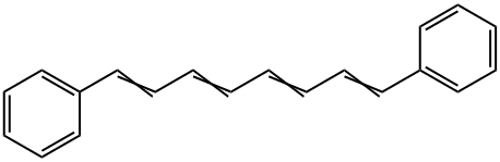 1,8-ジフェニル-1,3,5,7-オクタテトラエン 化学構造式