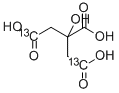 柠檬酸-1,5-13C2,302912-06-7,结构式