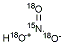 NITRIC-15N-18O3 ACID Structure