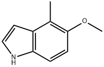 5-METHOXY-4-METHYLINDOLE Structure