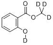 METHYL-D3 SALICYLATE-OD Struktur
