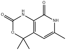 2H-Pyrido[3,4-d][1,3]oxazine-2,8(4H)-dione,1,7-dihydro-4,4,6-trimethyl-(9CI) Structure