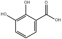 2,3-Dihydroxybenzoic acid Structure