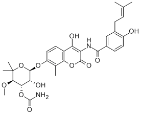 Novobiocin Struktur