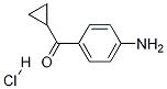 (4-氨基)苯基-环丙基甲酮盐酸盐,303021-35-4,结构式