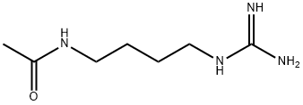 N-(4-Guanidinobutyl)acetamide 结构式