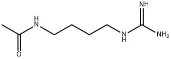 N-(4-Guanidinobutyl)acetamide Structure