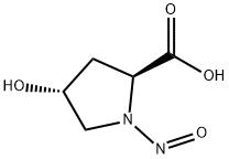 N-Nitroso-L-hydroxyproline Structure